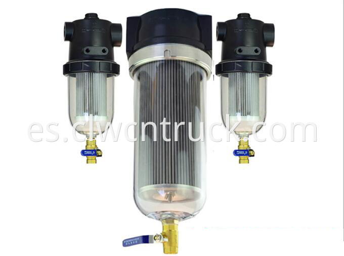 water filter for road sweeper truck